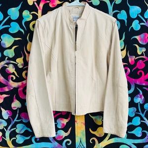 🖤 Chico’s Light Tan Suede Jacket